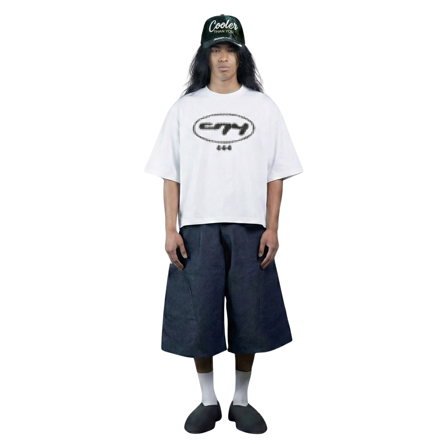 CTY 444 WHITE T-SHIRT OVERSIZED