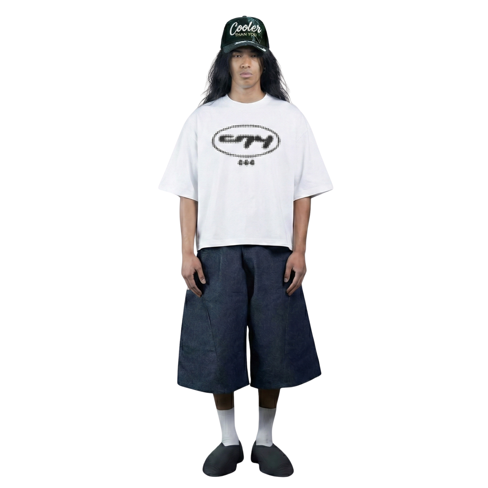 CTY 444 WHITE T-SHIRT OVERSIZED