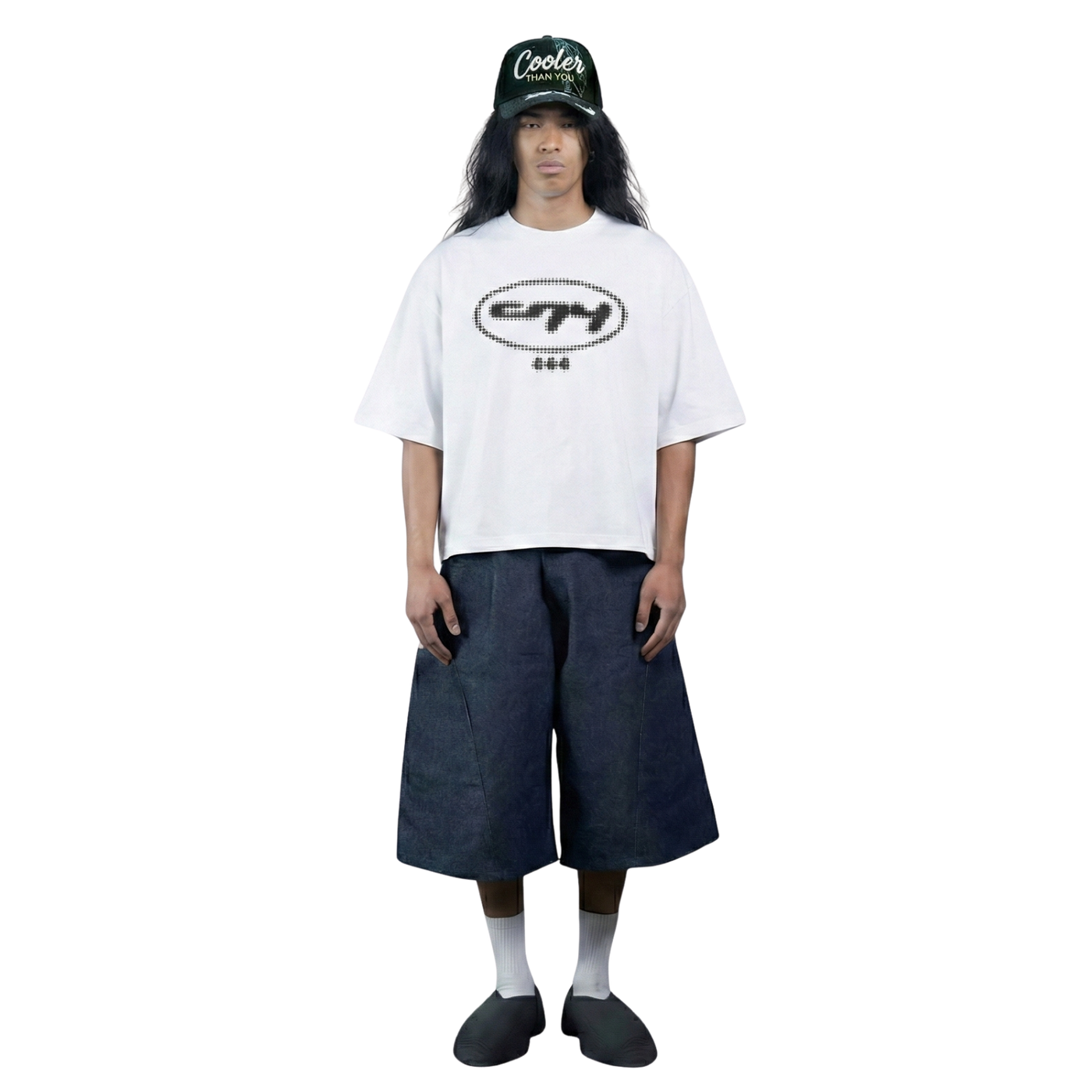 CTY 444 WHITE T-SHIRT OVERSIZED