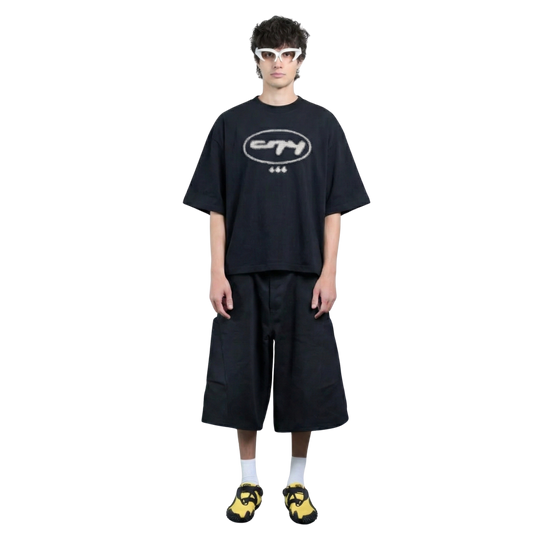 CTY 444 BLACK T-SHIRT OVERSIZED