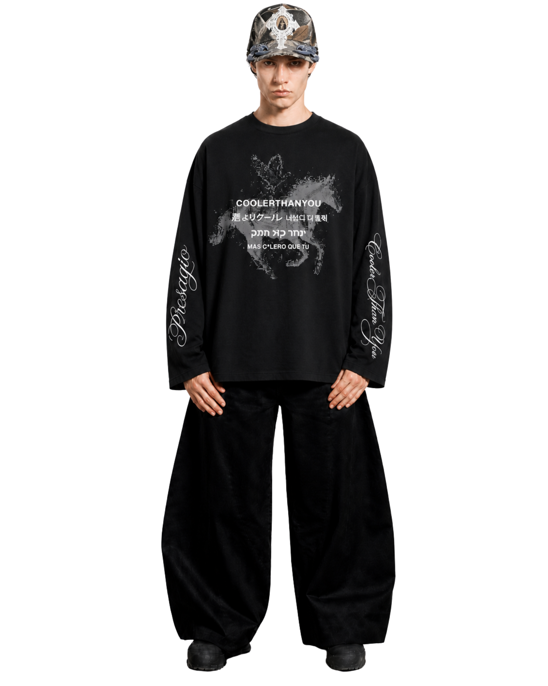 PRESAGIO BLACK LONG SLEEVE