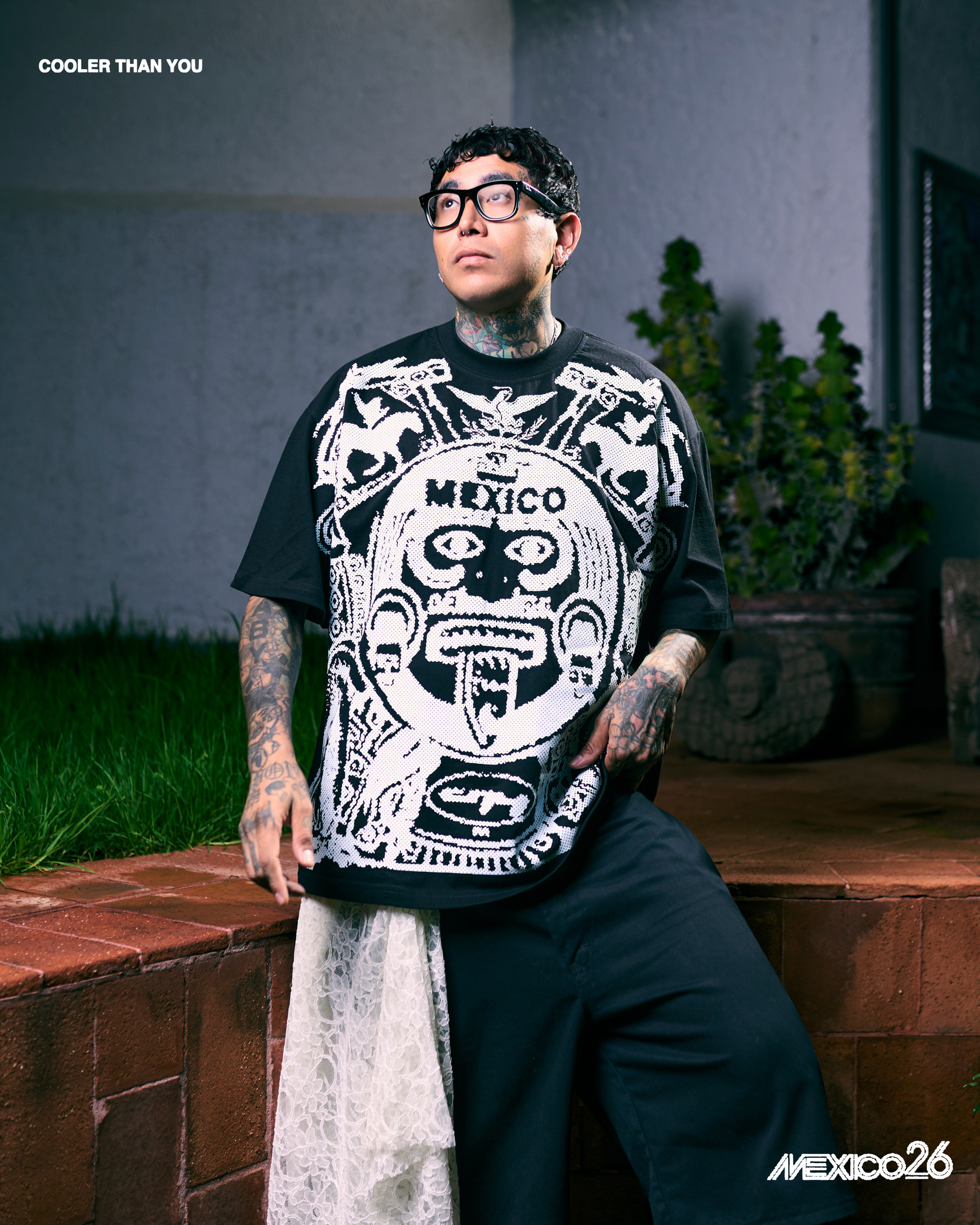 JERSEY MEX26 NEGRO Y BLANCO