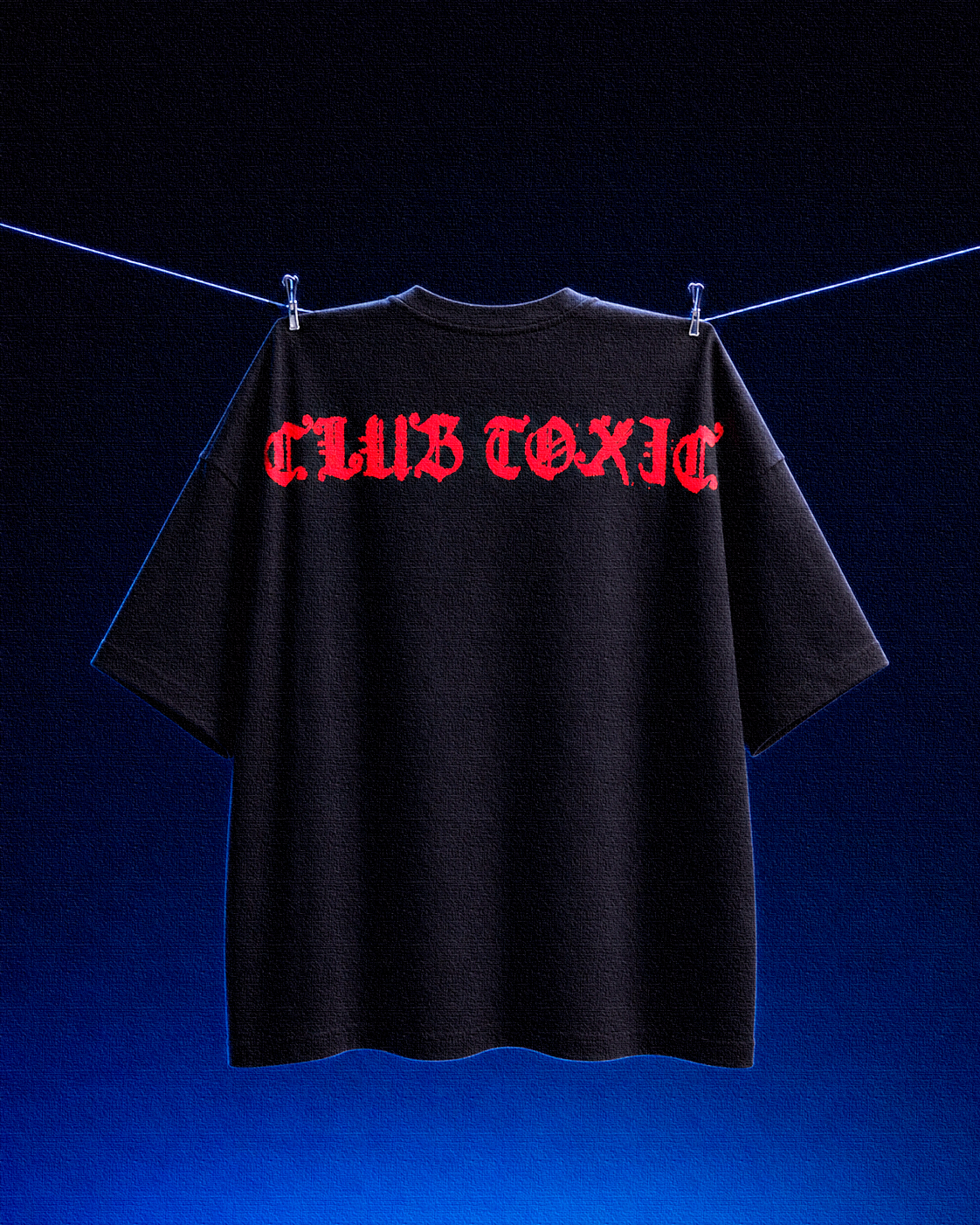 CLUB TOXIC PLAYERA NEGRA